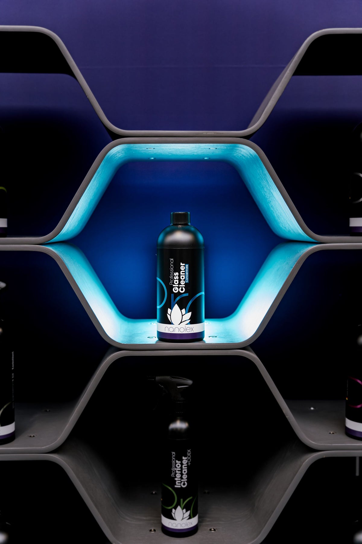 Concentrat profesional de curățare geamuri Nanolex Glass Cleaner
