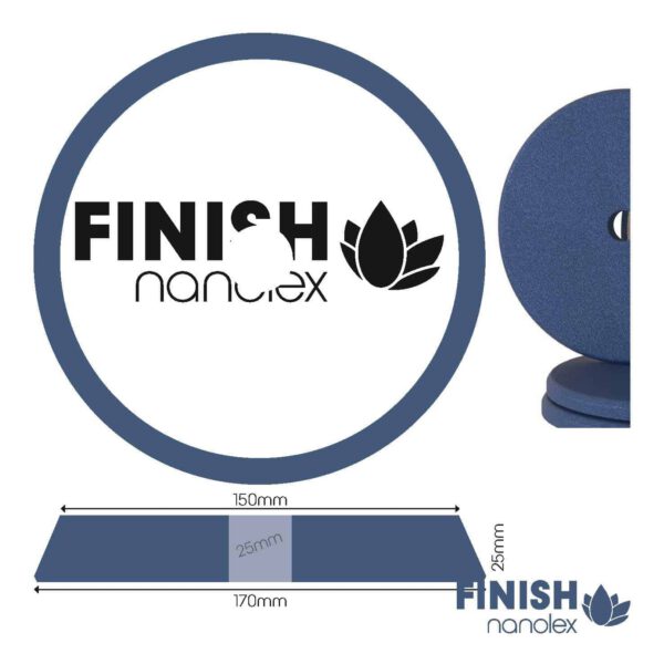 Burete de polish pentru mașină orbitală 170 mm (taler 150 mm) – Nanolex
