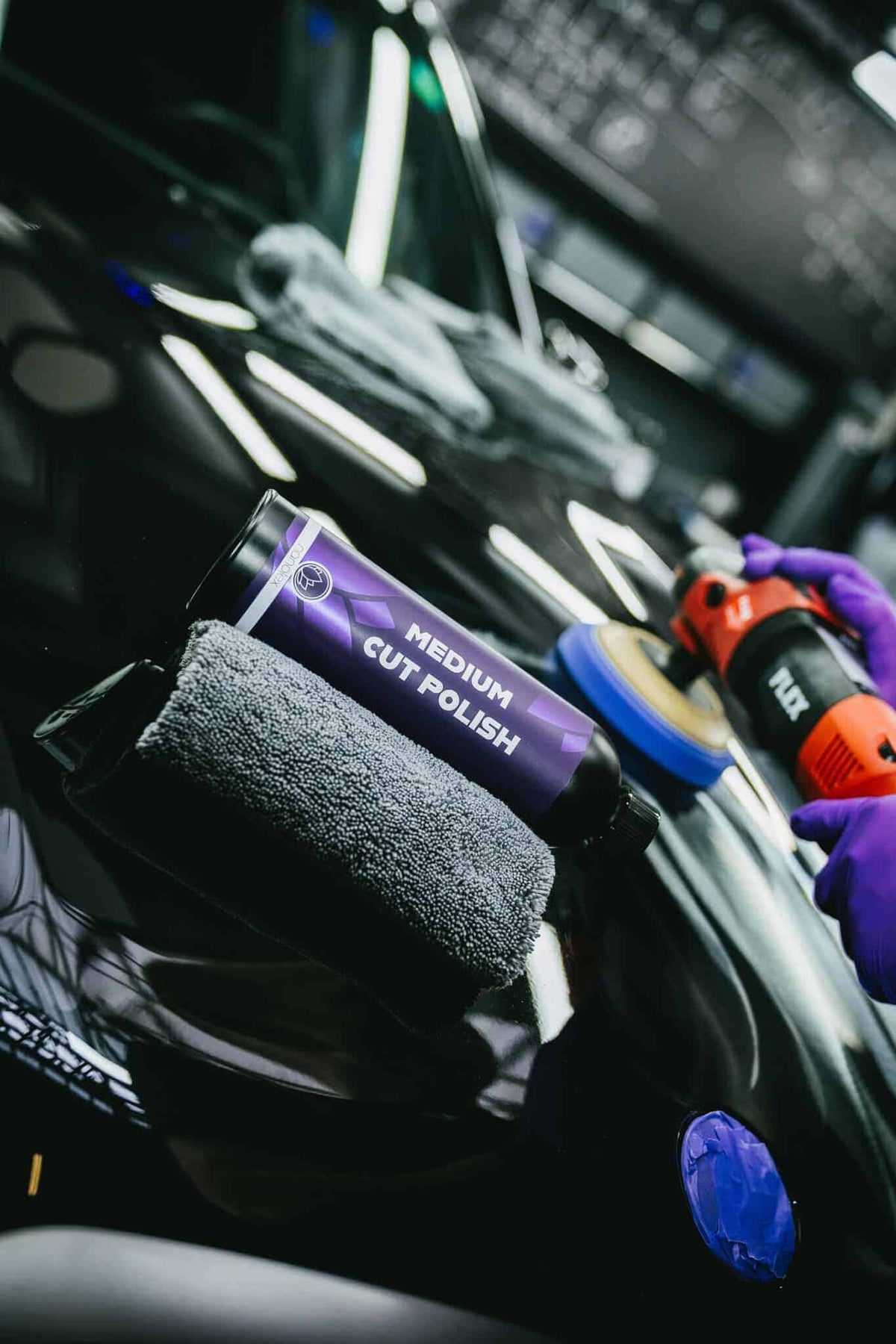 Pastă de polish pentru zgârieturi medii Nanolex Medium Cut