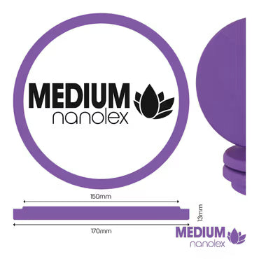 Burete de polish subțire 170 mm (taler 150 mm), set 3 buc – Nanolex