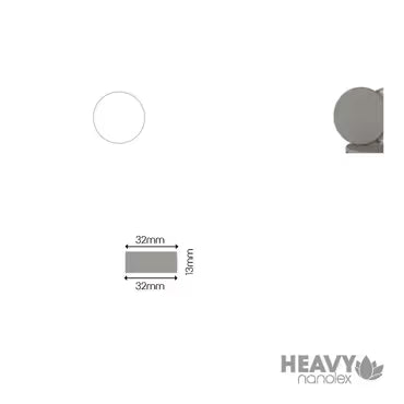 Burete de polish mini 32 mm, set 5 buc – Nanolex