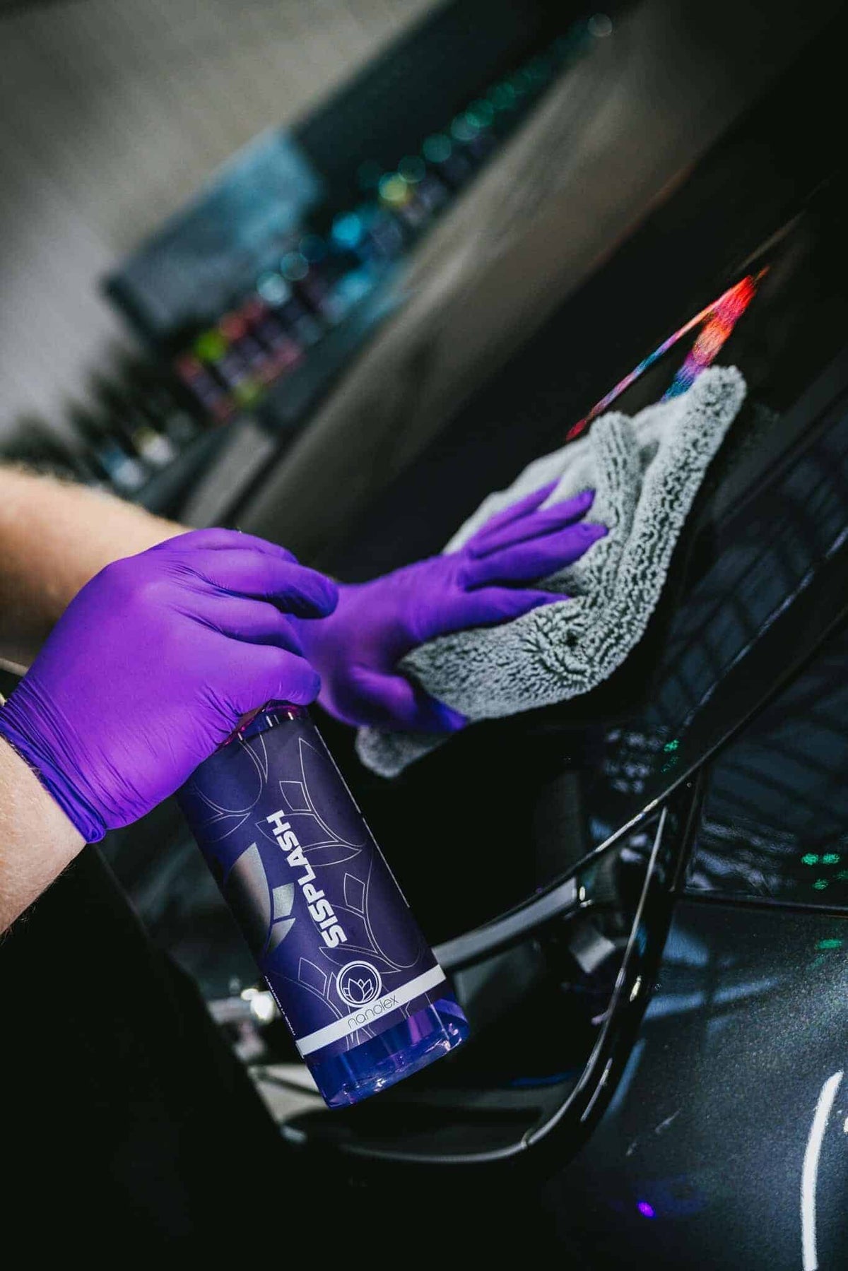 Protecție spray pentru toate suprafețele exterioare Nanolex SiSplash