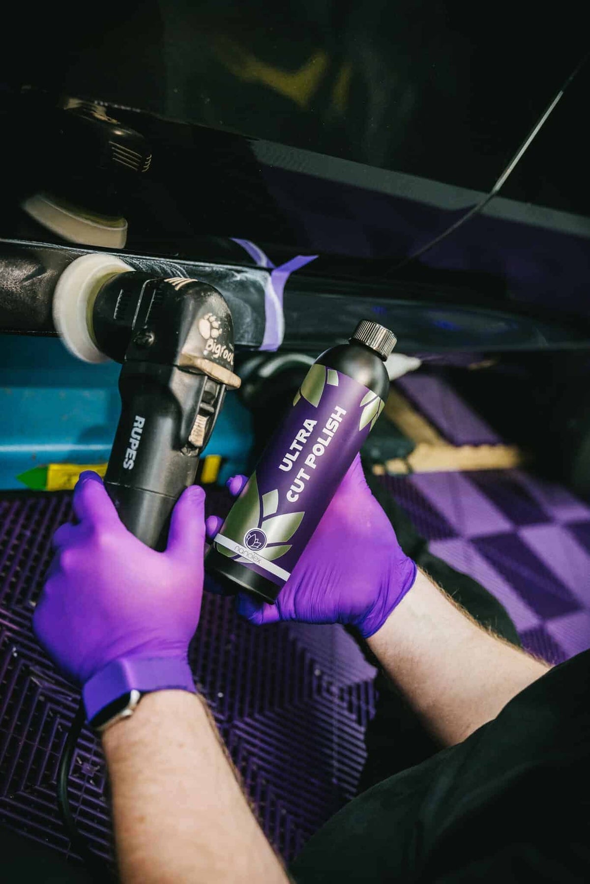 Pastă de polish foarte abrazivă pentru defecte severe Nanolex Ultra Cut