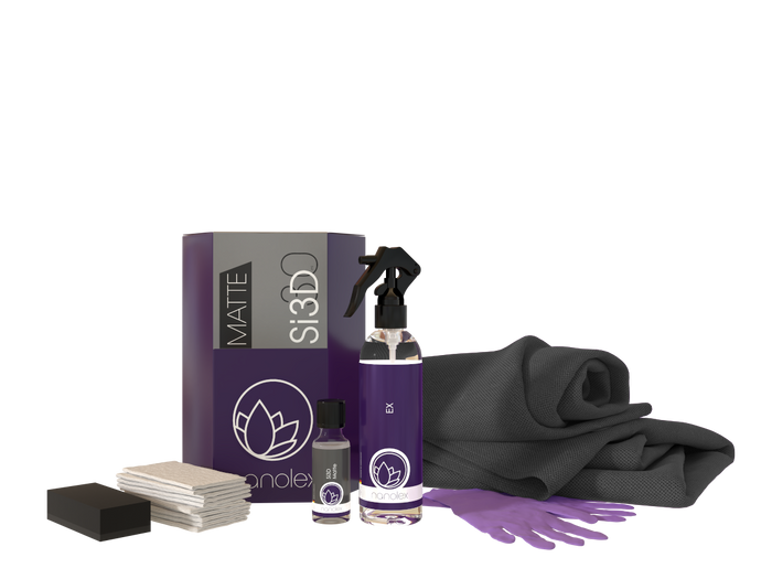 Set protecție ceramică pentru vopsea mată Nanolex Si3D Matte
