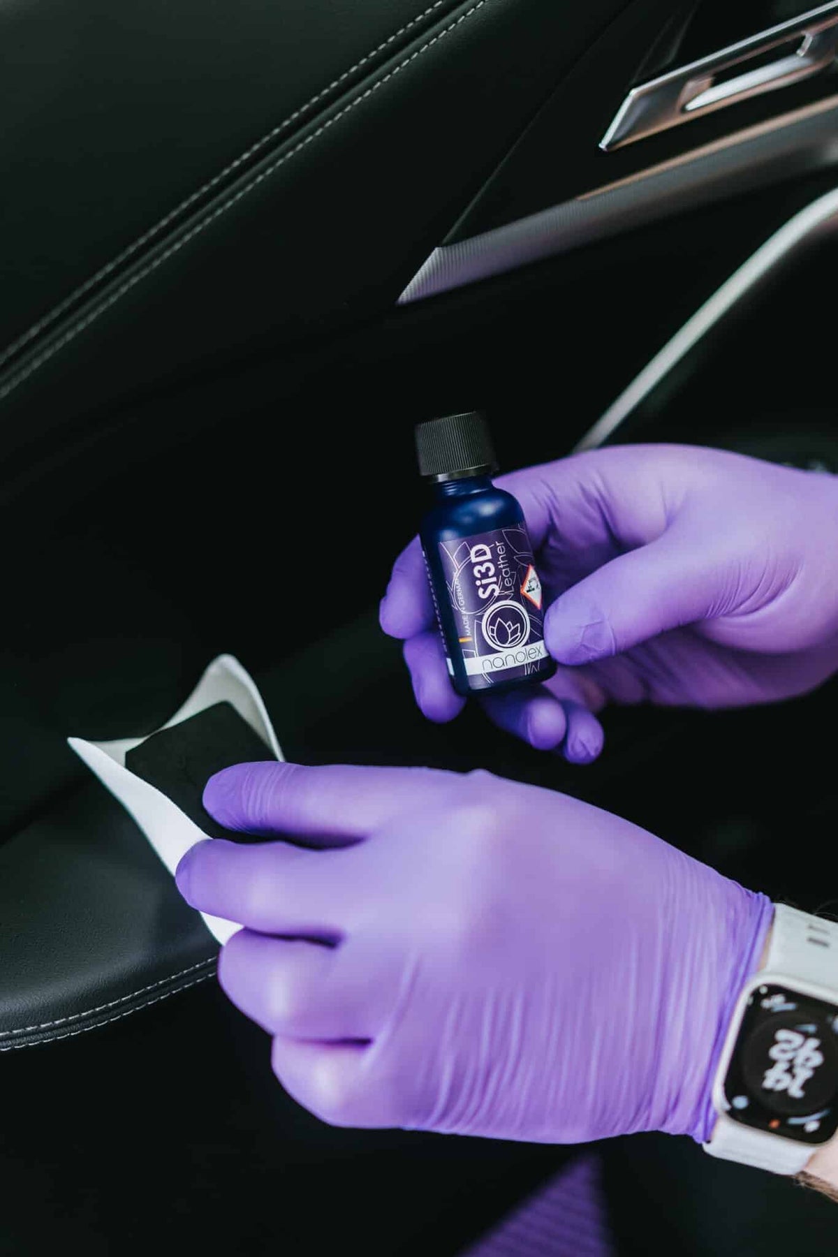 Protecție ceramică pentru piele Nanolex Si3D Leather